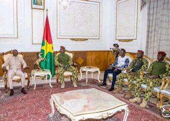 Burkina Faso : Guillaume Soro rencontre le président de la transition