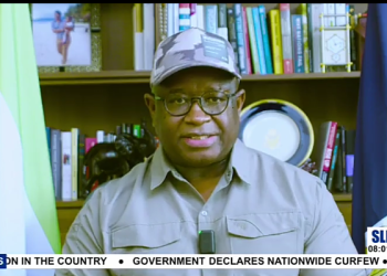 Freetown : le président Madabio assure que la situation est sous contrôle