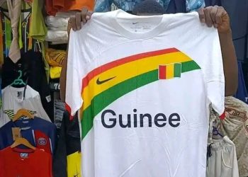 CAN 2023 : un maillot de soutien au Syli national de Guinée à 200 000 francs 