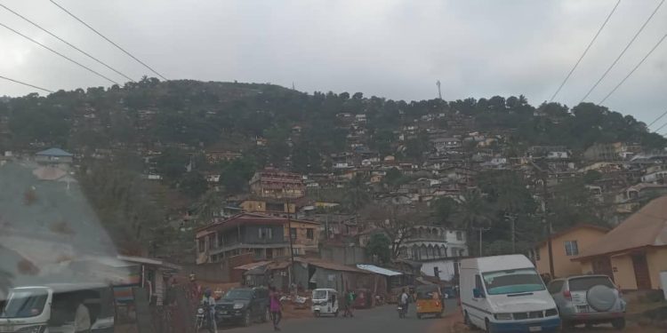 Freetown, capitale de la Sierra Leone