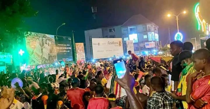 CAN 2023 : déferlement dans les rues de Conakry suite à la victoire du Syli national
