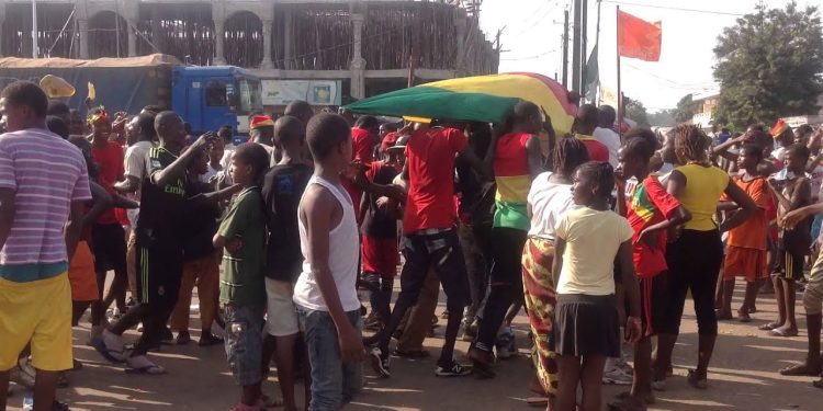 Guinée : les supporters confiants à quelques heures du match contre la RDC