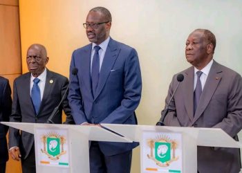 Côte d’Ivoire : Tidjane Thiam, nouveau président du PDCI, reçu par le chef de l’État 