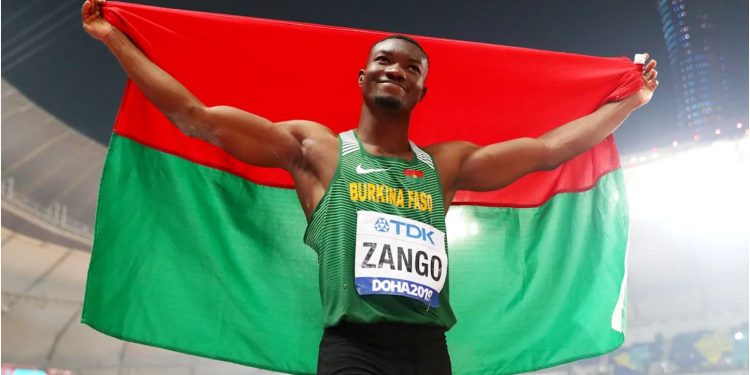 Burkina : Hugues Fabrice Zango décroche l&rsquo;Or aux mondiaux d&rsquo;athlétisme en salle