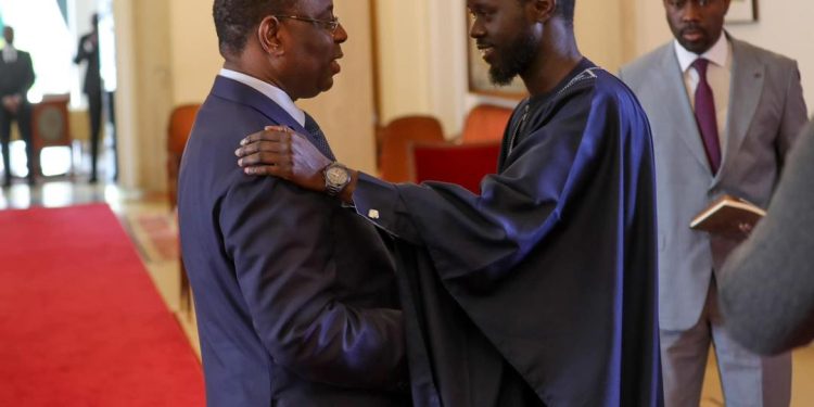 Macky Sall reçoit Bassirou Diomaye Faye