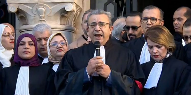 Les avocats à nouveau ciblés en Tunisie