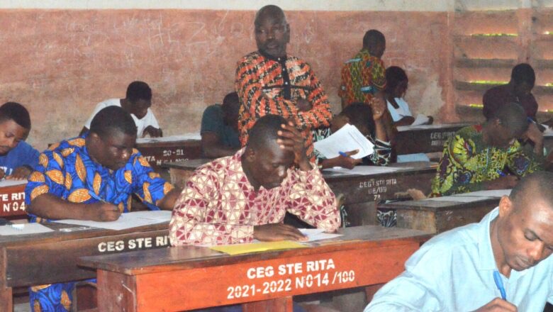 Bénin : pas de bic magic pour de composition magique , le professeur Toussaint SAGBO-FANOU aux candidats.