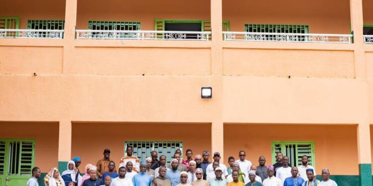 Inauguration du Bloc B de Mansour Fadiga : le défi que le fondateur promet de relever