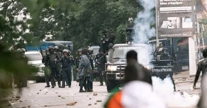 Manifestation de l’opposition interdite à Abidjan : 237 personnes arrêtées