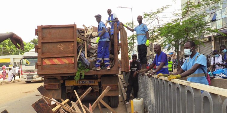 Déguerpissement : après Dakar, le « coup de balai » national