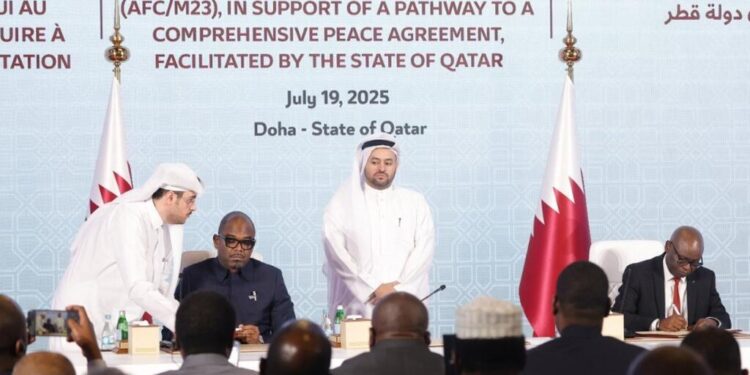 Doha : un accord « historique » entre Kinshasa et le M23 pour tenter de mettre fin à la guerre dans l’Est de la RDC