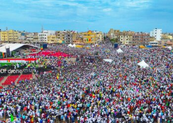 Ousmane Sonko : Terra meeting, Hexa mobilisation !