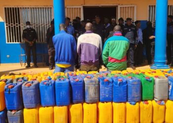 Trafic de carburant au Mali : coup de filet à Mandiana, 124 bidons d’essence interceptés