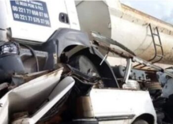 Tambacounda : Collision mortelle entre un camion-citerne malien et une voiture particulière