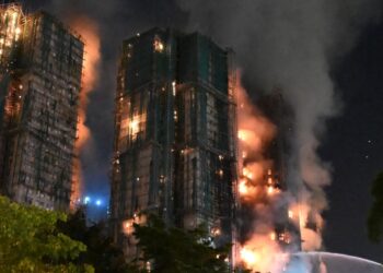 Hong Kong : un incendie meurtrier ravage un complexe résidentiel et fait au moins 44 morts