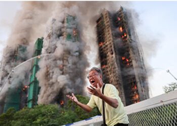 Incendie meurtrier à Hong Kong : le bilan s’alourdit à 55 morts, une « grave négligence » à l’origine