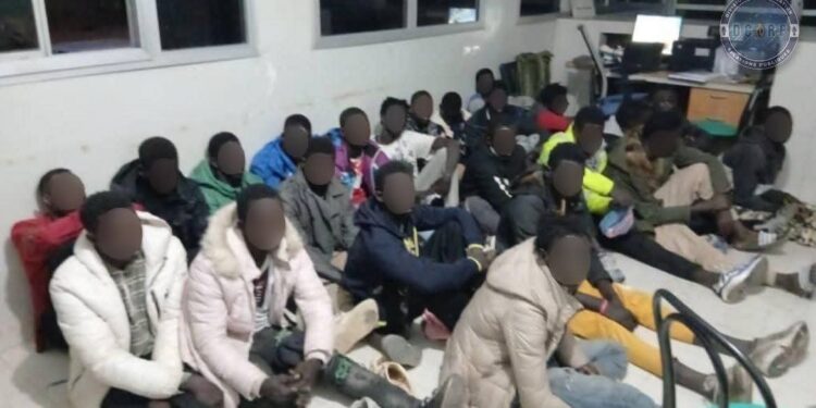 Fimela : 23 migrants interceptés et trois convoyeurs présumés arrêtés