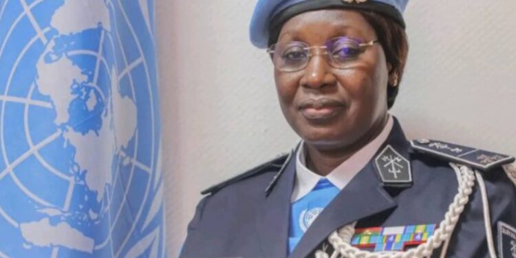 ONU : Mamouna Ouédraogo, première Burkinabè nommée Cheffe de la Composante Police de la MONUSCO