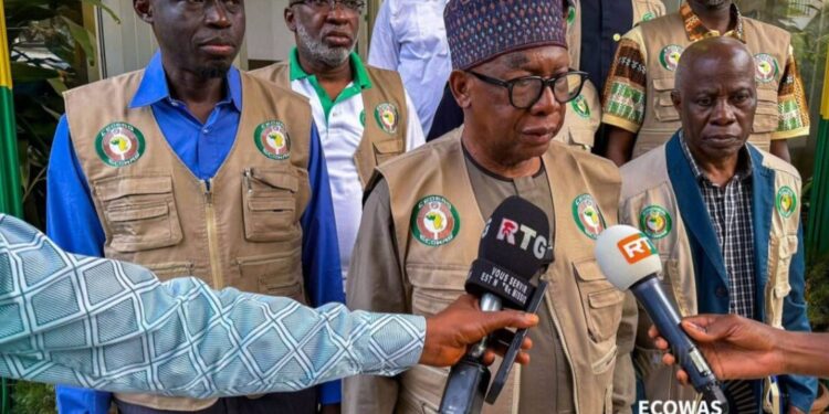 Guinée : la Cédéao lance sa mission d’observation avant la présidentielle du 28 décembre