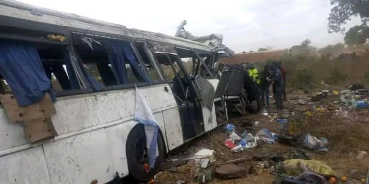 Drame routier sur l’axe Gossas–Diourbel : un bilan lourd de sept morts !