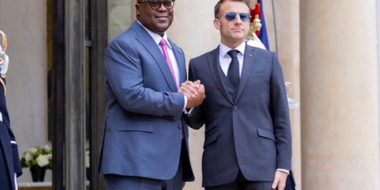 Tshisekedi reçu à Paris : l’Est de la RDC au cœur des discussions avec Macron