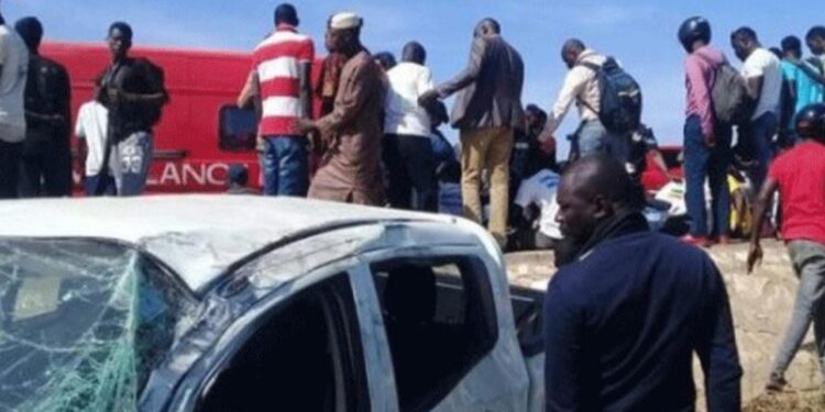 Kaolack : un accident tourne au « pillage », 1,44 million de FCFA volé