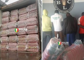 Cambriolage nocturne à grande échelle : un réseau criminel démantelé, près de 9 millions FCFA de marchandises dérobées