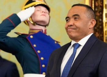 Après une visite remarquée au Kremlin, le président de Madagascar à l&rsquo;Elysée