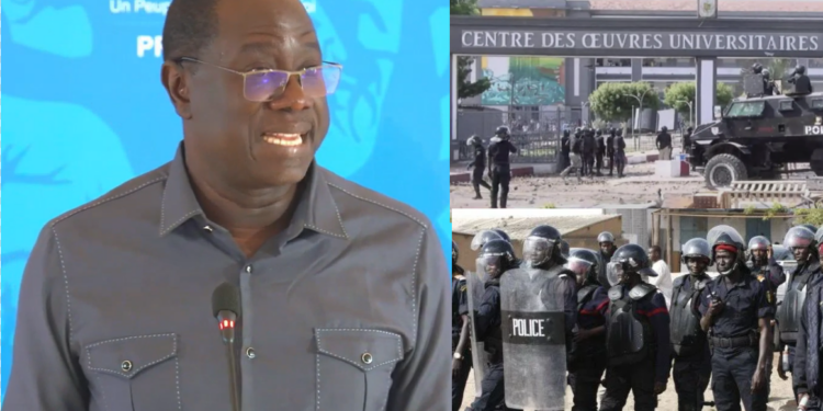 Franchises universitaires : le gouvernement nie toute violation après les tensions à l’UCAD