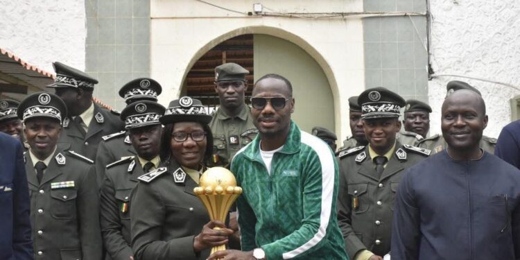 Trophée Tour : les détenus de la prison de Rebeuss reçoivent la coupe