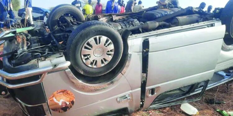 Hécatombe sur la route : 5 morts dans un accident tragique impliquant un minicar « Cheikhou Chérifou »