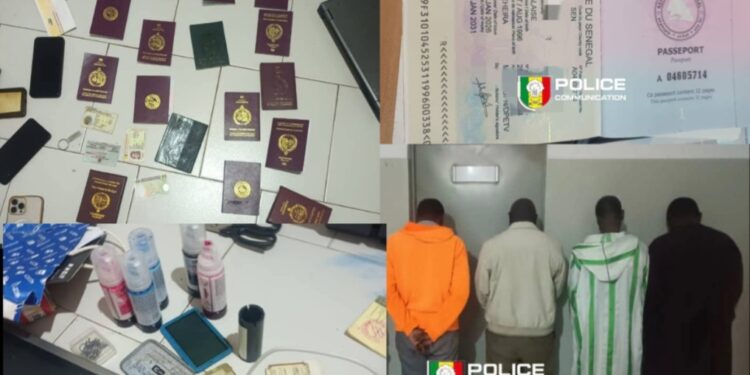 Zac Mbao : la police démantèle un vaste réseau de trafic de faux documents