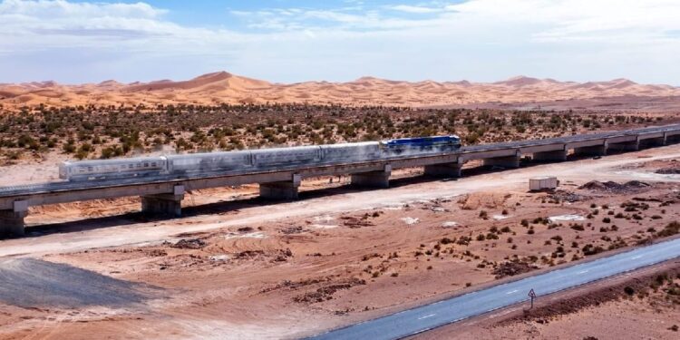 Algérie : une ligne ferroviaire stratégique inaugurée entre Gara Djebilet et Béchar
