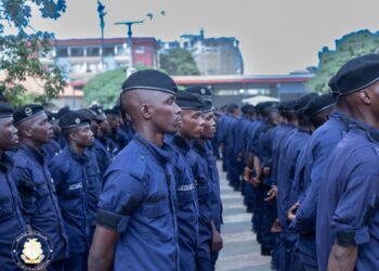 Guinée : 940 recrues officiellement intégrées à la Police nationale