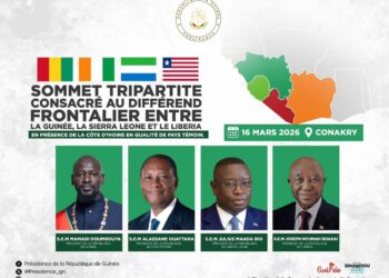 Différend frontalier : Conakry accueille un sommet entre la Guinée, la Sierra Leone et le Liberia