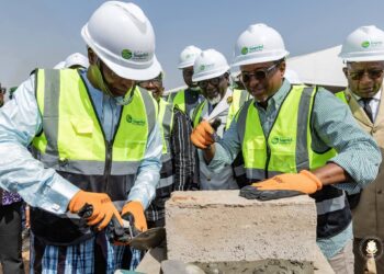 Guinée : pose de la première pierre des ERAM de Kindia et Mamou
