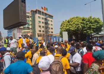 Guinée : des ex-employés d’Albayrak manifestent pour réclamer plus de 14 milliards GNF