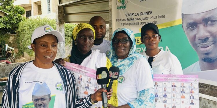 Guinée : Fatoumata Sanoh appelle à un vote massif en faveur de l’AGN et de son leader Mory Kaba