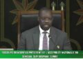 Sénégal : le premier discours de Sonko au perchoir