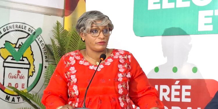 Scrutin du 31 mai en Guinée : Djenabou Touré affirme que « Plus de 50 % des CACV sont à l’œuvre »