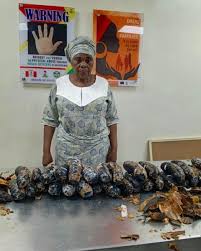 Nigeria : 13 kg de cocaïne découverts dans de fausses peaux de banane plantain à l’aéroport de Lagos