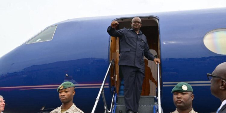 Guinée Bissau: L’ex_Président Sissoco Mballo revient au pays